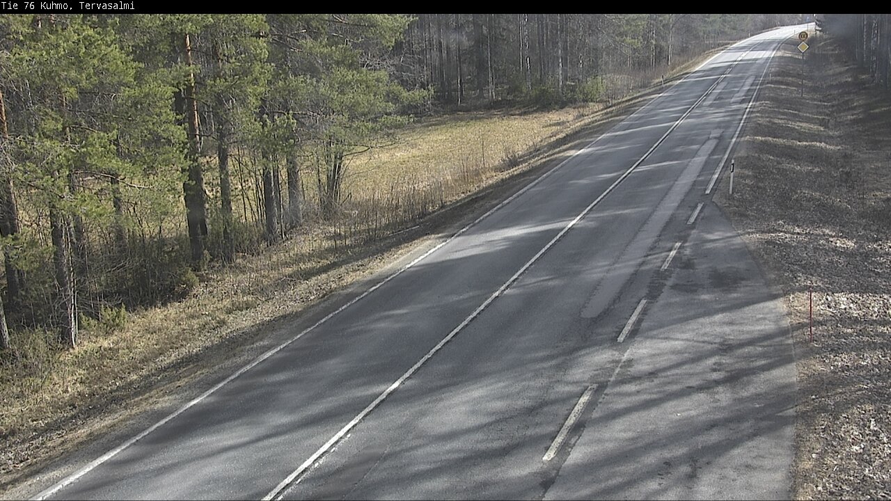 Kelikamerat Kuva Tie 76 Kuhmo, Tervasalmi, Kuhmo, Kainuu