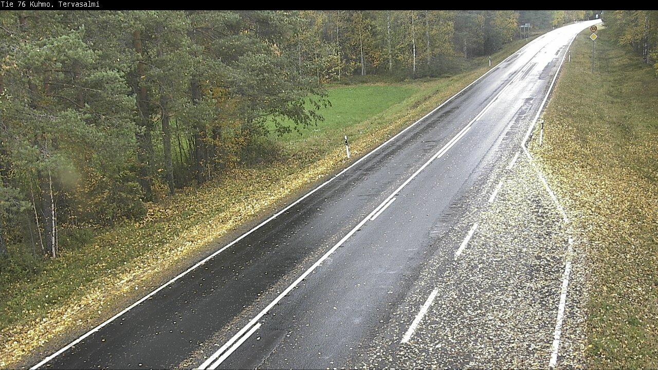 Weather Camera Image Road 76 Kuhmo, Tervasalmi, Kuhmo, Kainuu