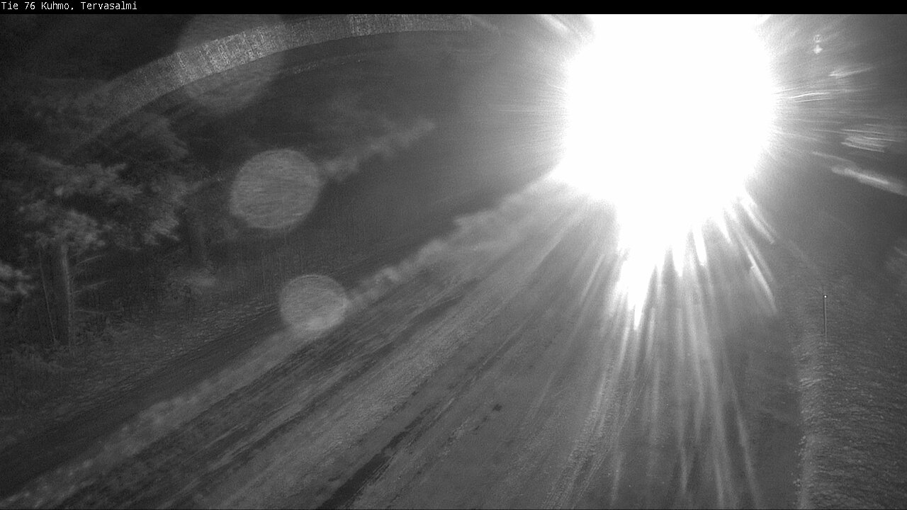 Weather Camera Image Road 76 Kuhmo, Tervasalmi, Kuhmo, Kainuu