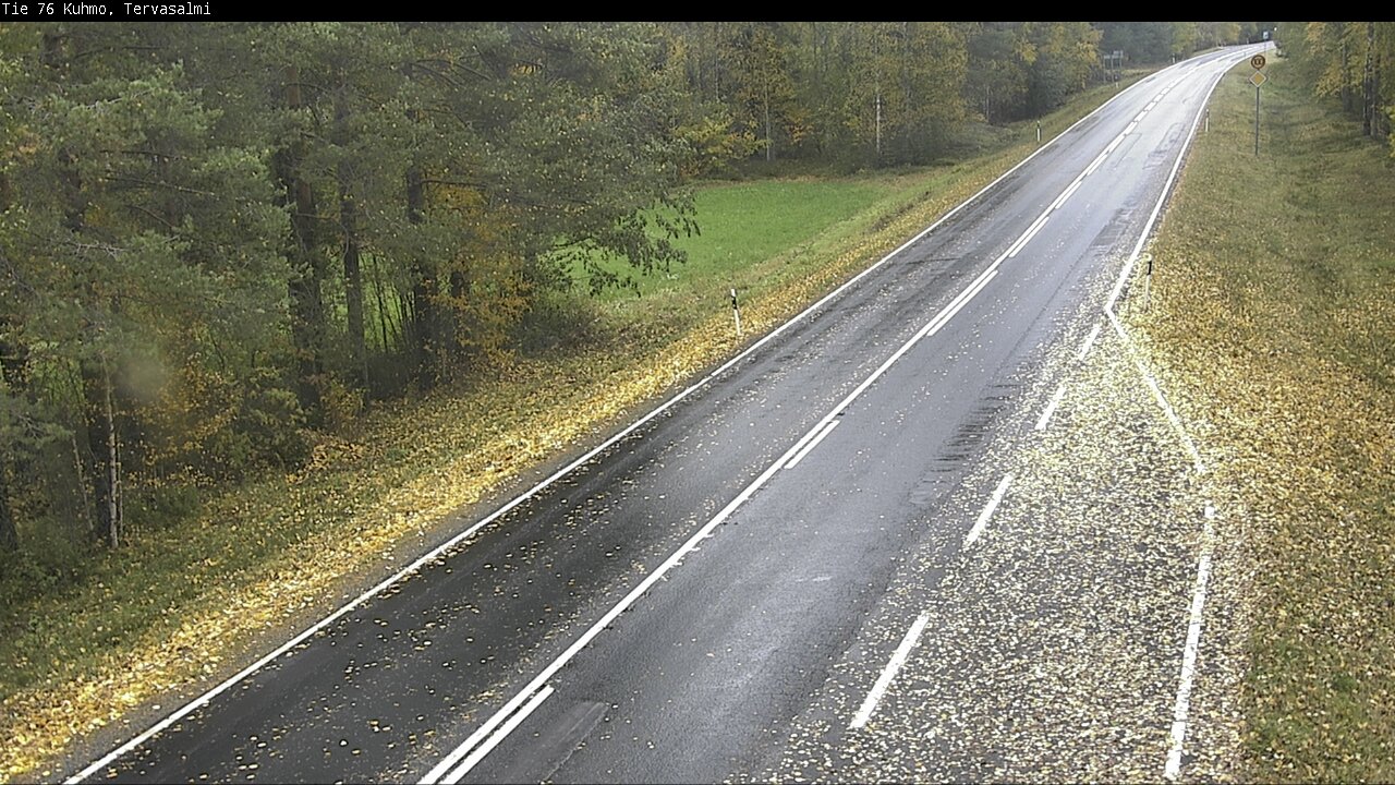 Weather Camera Image Road 76 Kuhmo, Tervasalmi, Kuhmo, Kainuu