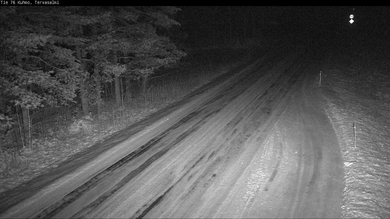 Weather Camera Image Road 76 Kuhmo, Tervasalmi, Kuhmo, Kainuu