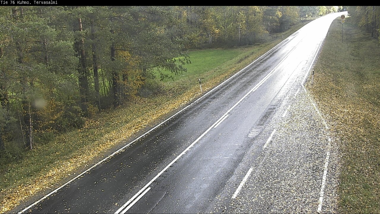 Weather Camera Image Road 76 Kuhmo, Tervasalmi, Kuhmo, Kainuu