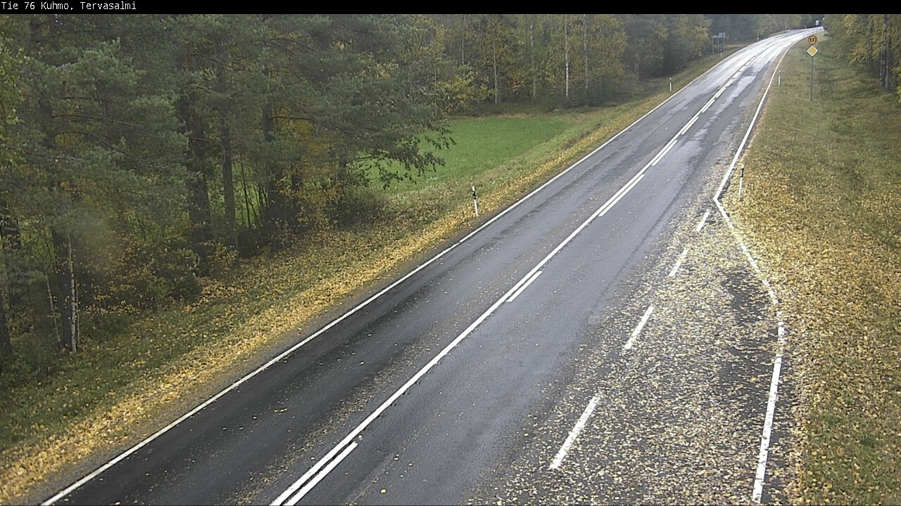 Weather Camera Image Road 76 Kuhmo, Tervasalmi, Kuhmo, Kainuu
