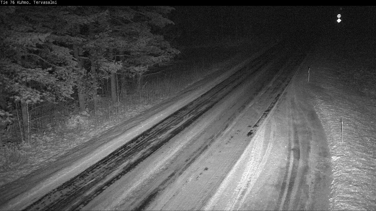 Weather Camera Image Road 76 Kuhmo, Tervasalmi, Kuhmo, Kainuu