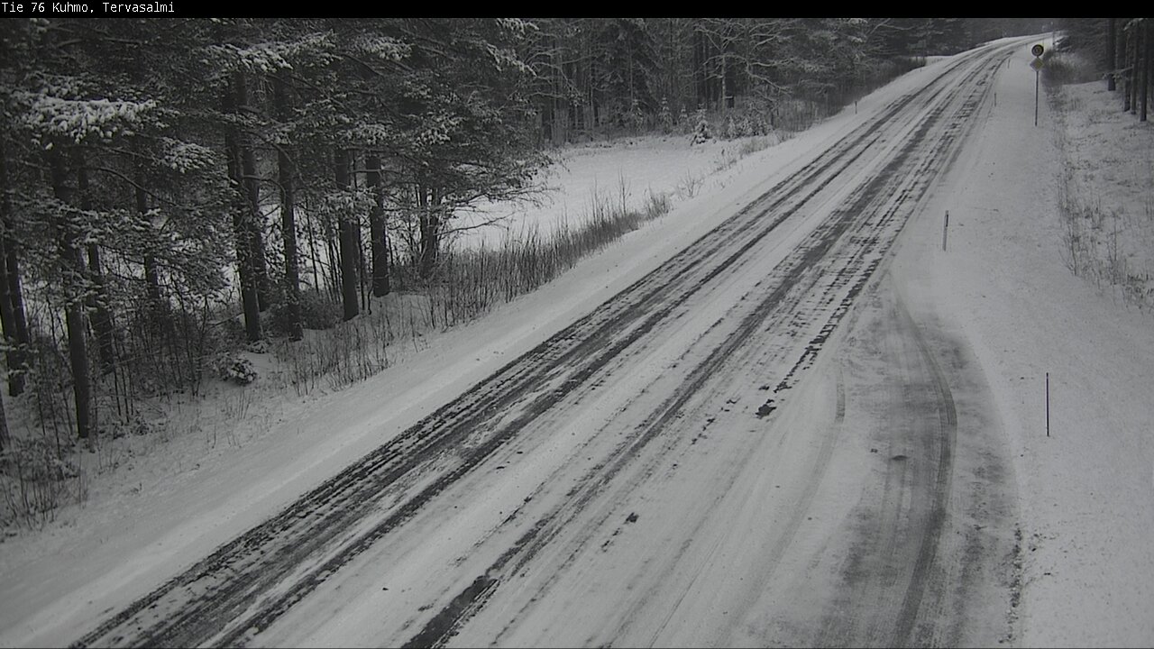 Weather Camera Image Road 76 Kuhmo, Tervasalmi, Kuhmo, Kainuu