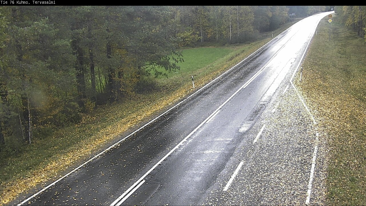 Weather Camera Image Road 76 Kuhmo, Tervasalmi, Kuhmo, Kainuu