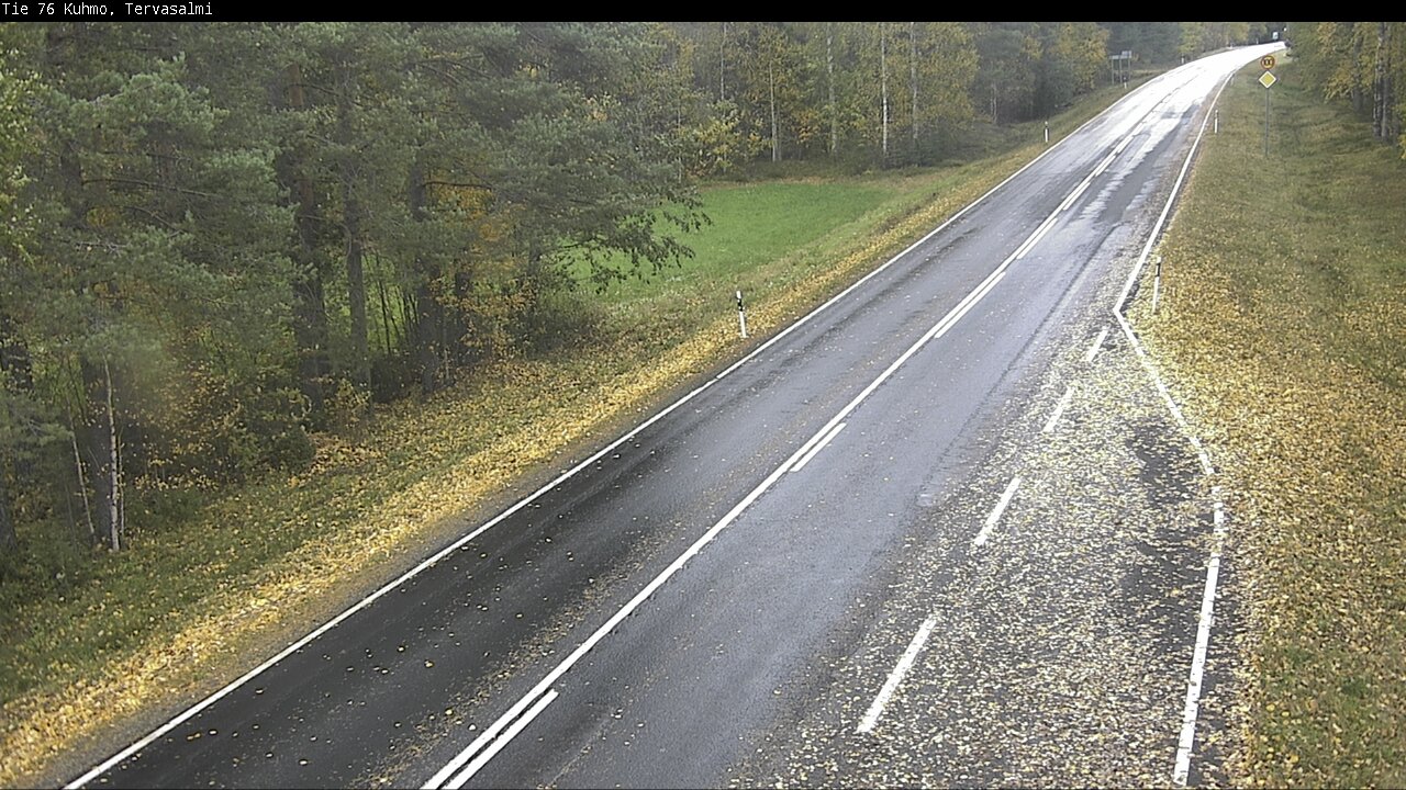 Weather Camera Image Road 76 Kuhmo, Tervasalmi, Kuhmo, Kainuu