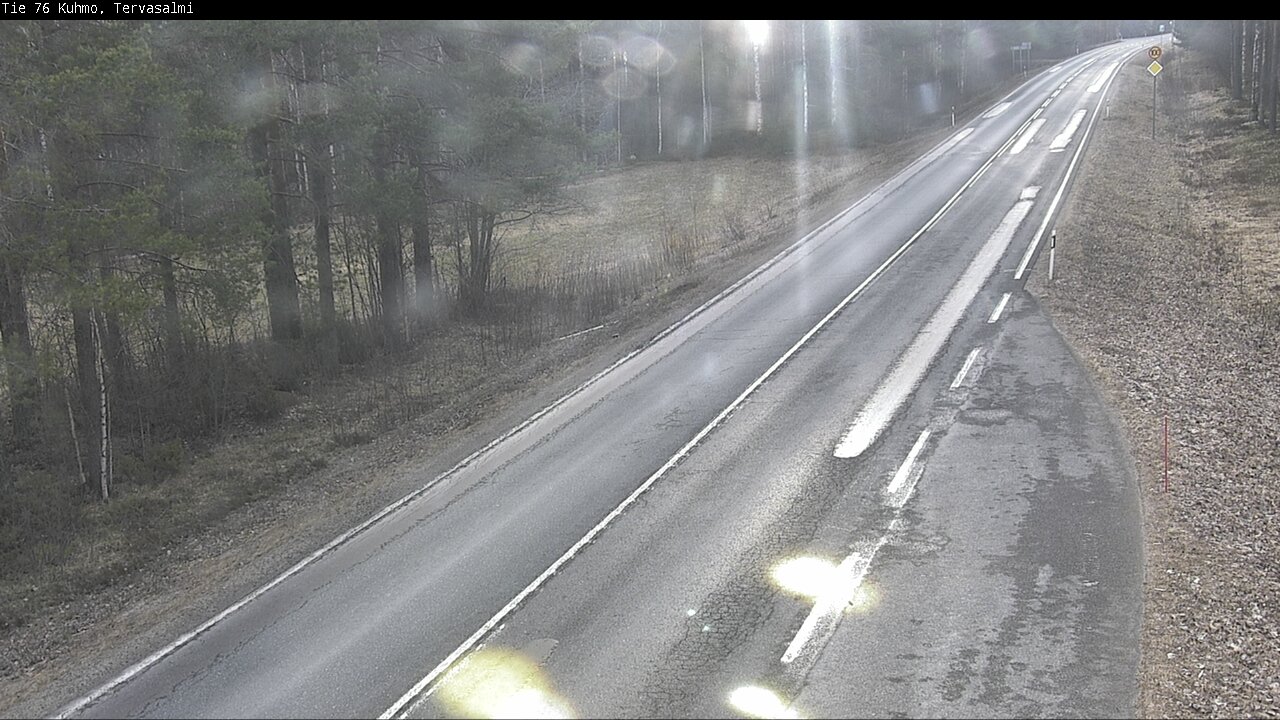 Kelikamerat Kuva Tie 76 Kuhmo, Tervasalmi, Kuhmo, Kainuu