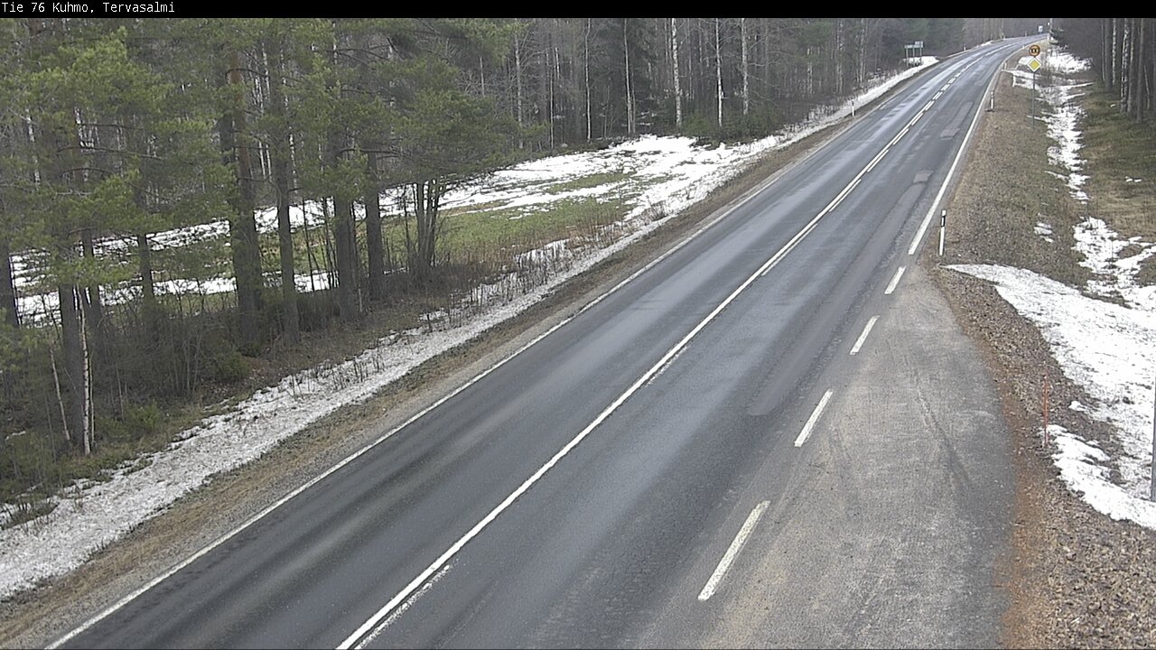 Kelikamerat Kuva Tie 76 Kuhmo, Tervasalmi, Kuhmo, Kainuu