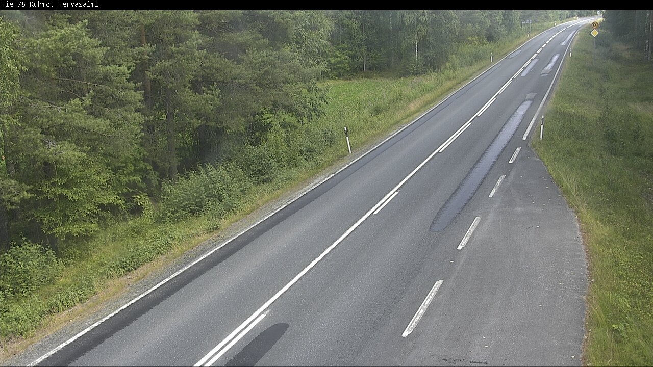 Weather Camera Image Road 76 Kuhmo, Tervasalmi, Kuhmo, Kainuu