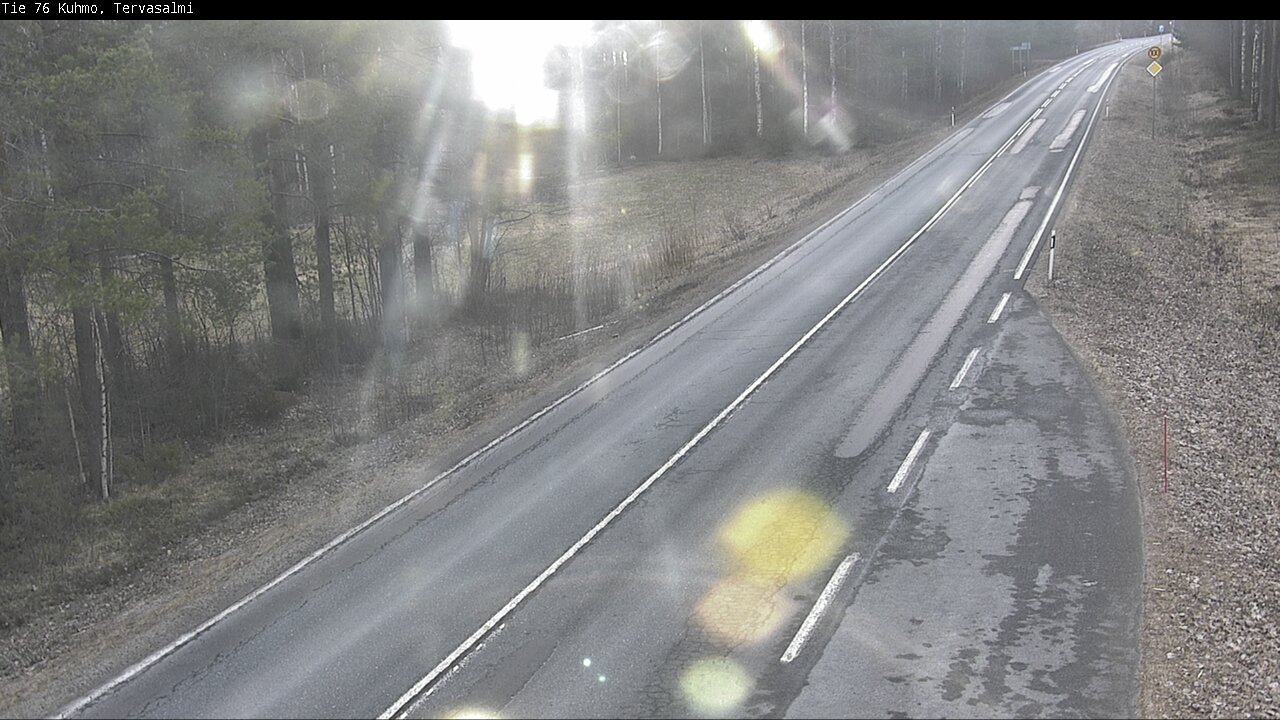 Kelikamerat Kuva Tie 76 Kuhmo, Tervasalmi, Kuhmo, Kainuu