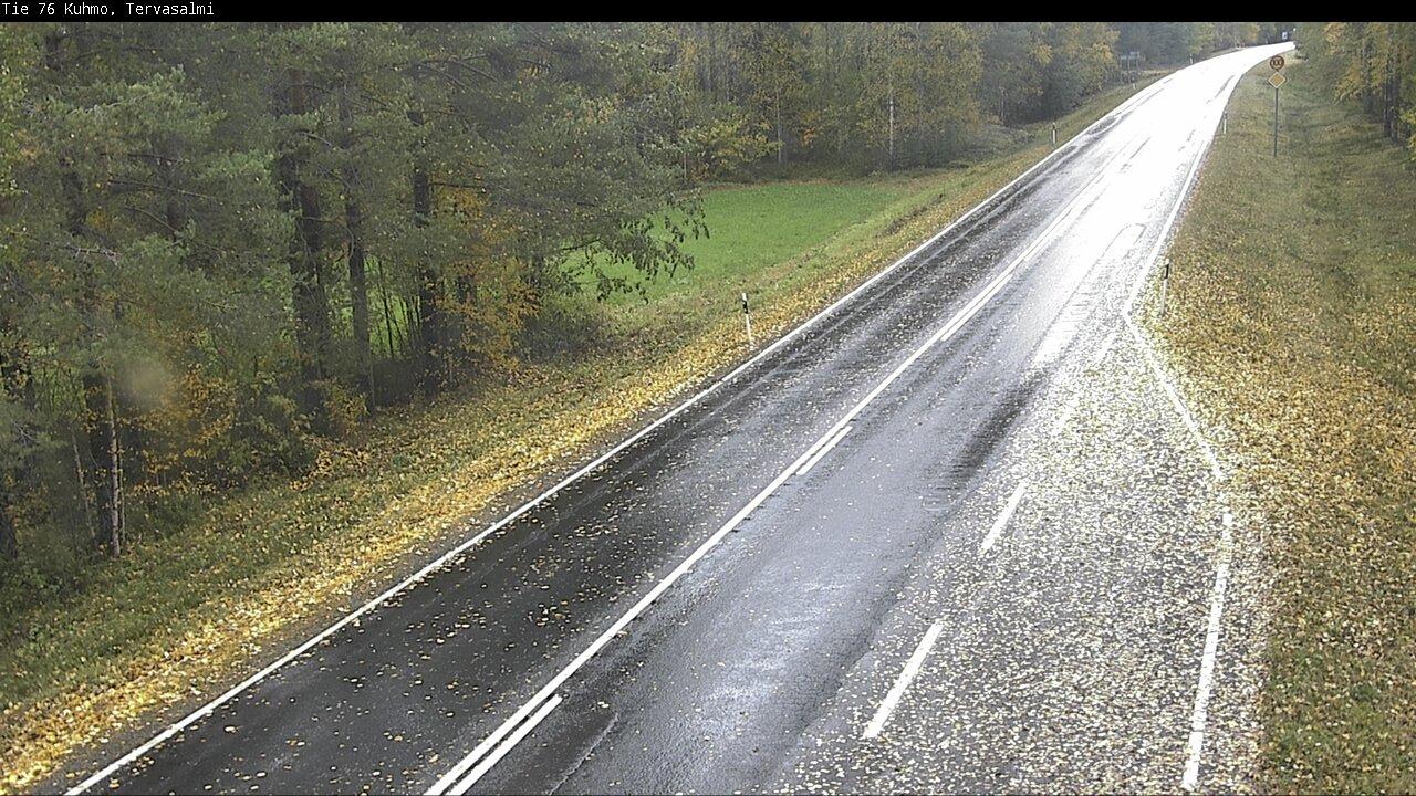 Weather Camera Image Road 76 Kuhmo, Tervasalmi, Kuhmo, Kainuu