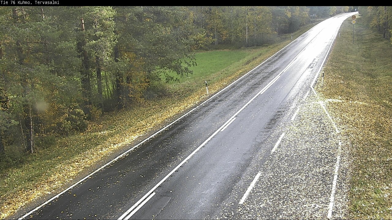Weather Camera Image Road 76 Kuhmo, Tervasalmi, Kuhmo, Kainuu