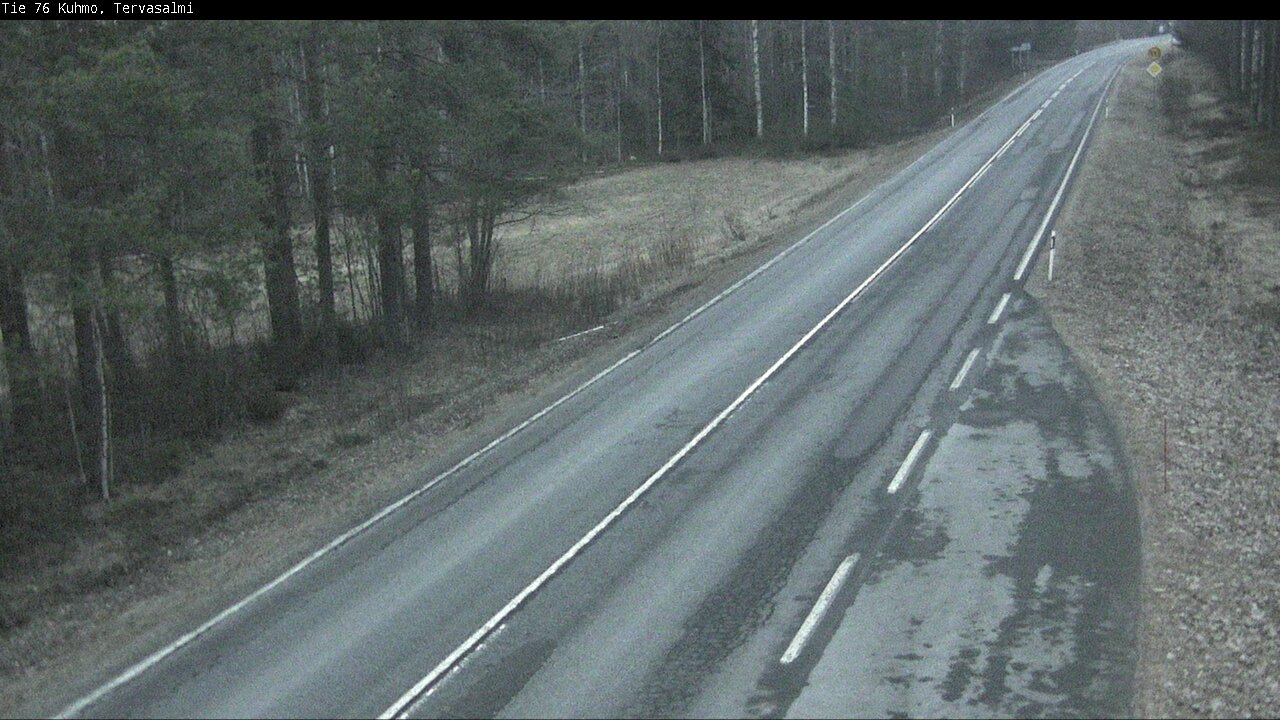 Kelikamerat Kuva Tie 76 Kuhmo, Tervasalmi, Kuhmo, Kainuu