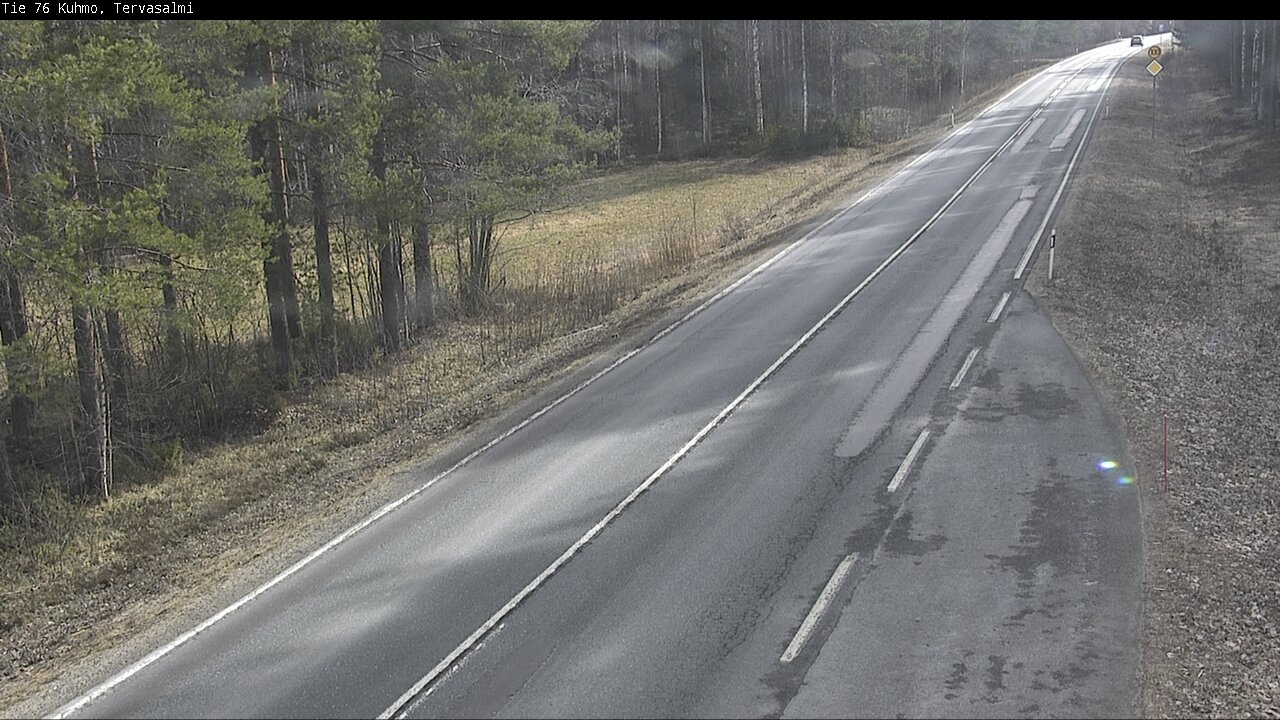 Kelikamerat Kuva Tie 76 Kuhmo, Tervasalmi, Kuhmo, Kainuu