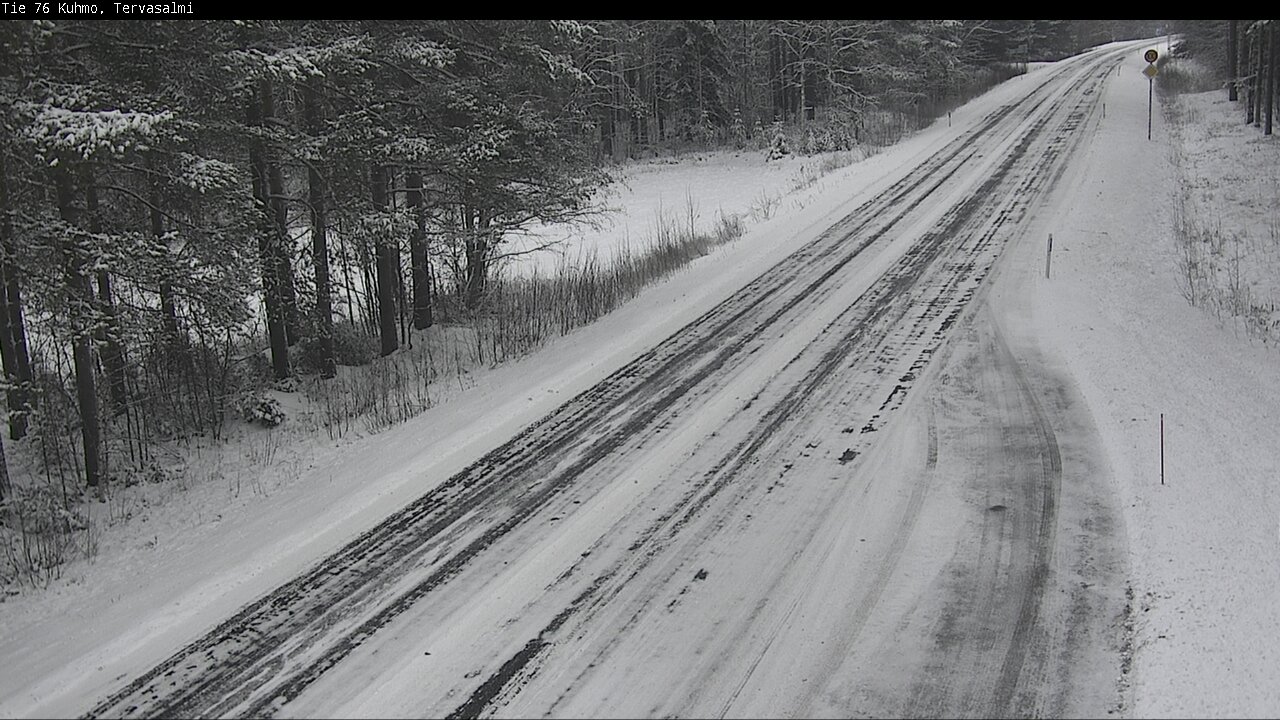 Weather Camera Image Road 76 Kuhmo, Tervasalmi, Kuhmo, Kainuu