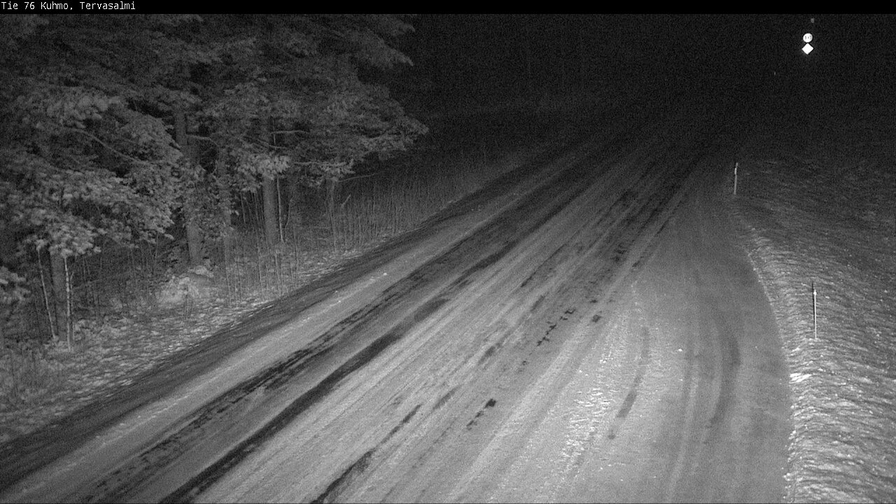 Weather Camera Image Road 76 Kuhmo, Tervasalmi, Kuhmo, Kainuu