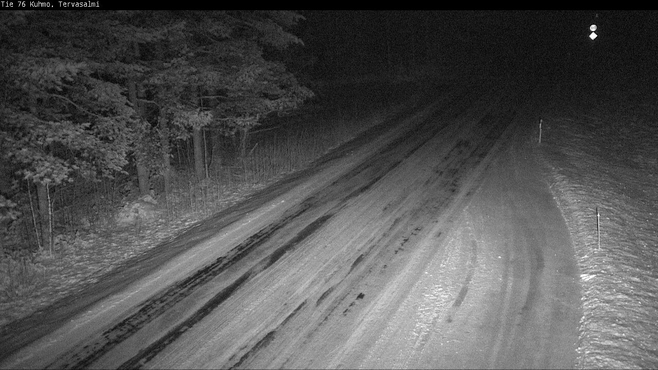 Weather Camera Image Road 76 Kuhmo, Tervasalmi, Kuhmo, Kainuu