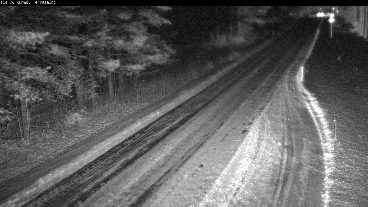 Weather Camera Image Road 76 Kuhmo, Tervasalmi, Kuhmo, Kainuu
