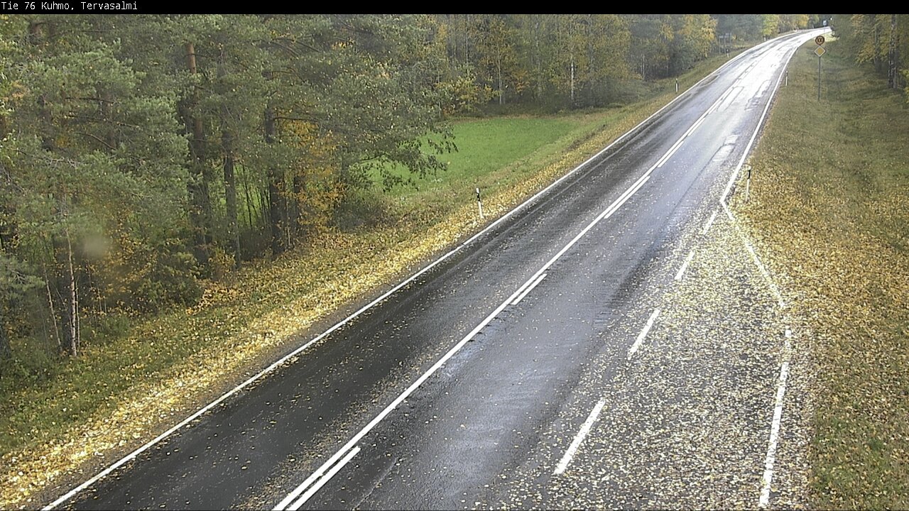 Weather Camera Image Road 76 Kuhmo, Tervasalmi, Kuhmo, Kainuu