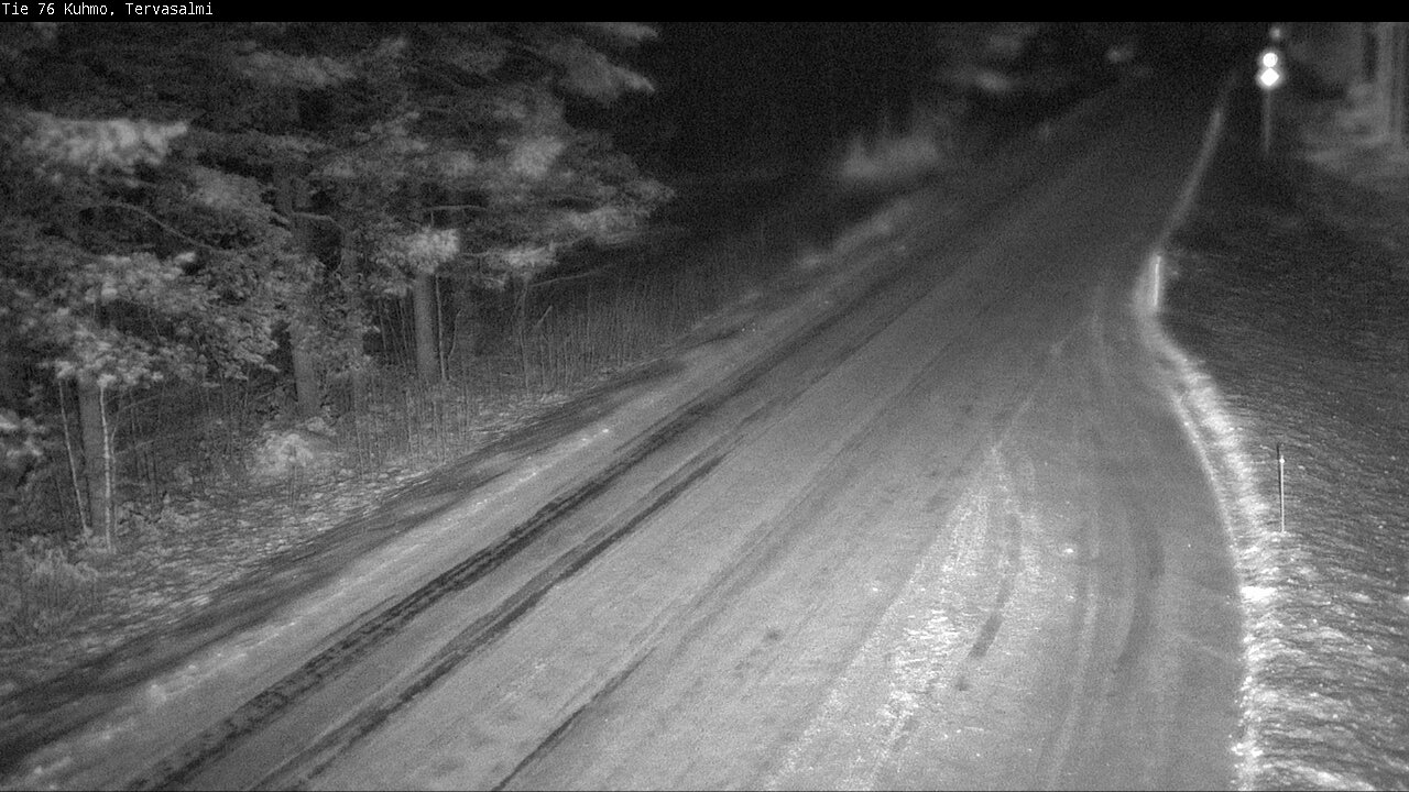 Weather Camera Image Road 76 Kuhmo, Tervasalmi, Kuhmo, Kainuu