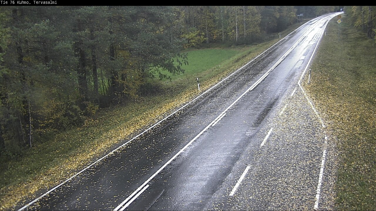 Weather Camera Image Road 76 Kuhmo, Tervasalmi, Kuhmo, Kainuu
