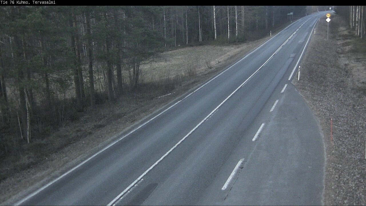 Kelikamerat Kuva Tie 76 Kuhmo, Tervasalmi, Kuhmo, Kainuu