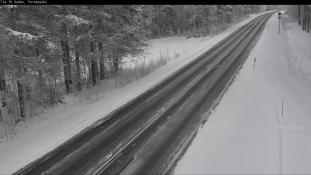 Kelikamerat Kuva Tie 76 Kuhmo, Tervasalmi, Kuhmo, Kainuu