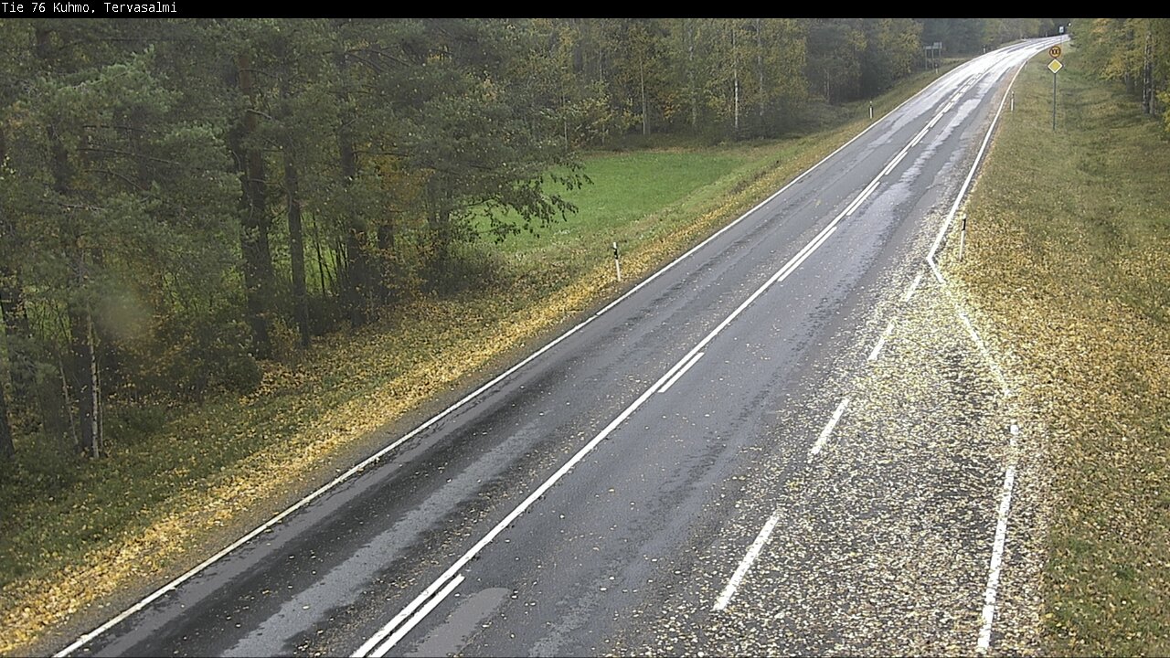 Weather Camera Image Road 76 Kuhmo, Tervasalmi, Kuhmo, Kainuu
