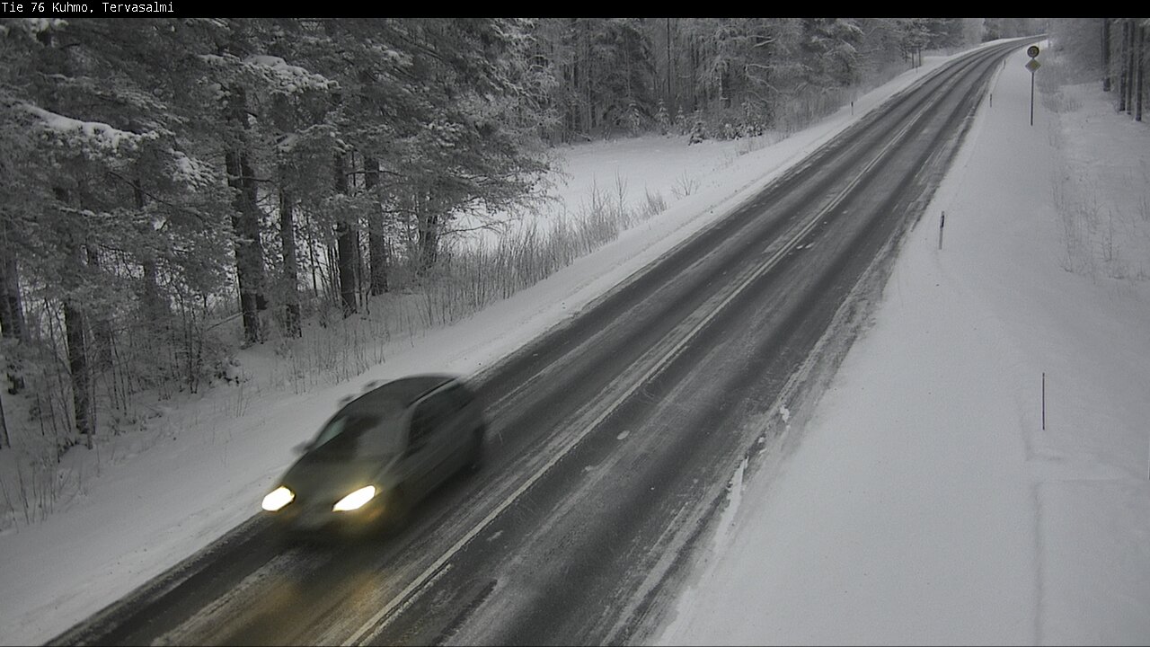 Kelikamerat Kuva Tie 76 Kuhmo, Tervasalmi, Kuhmo, Kainuu