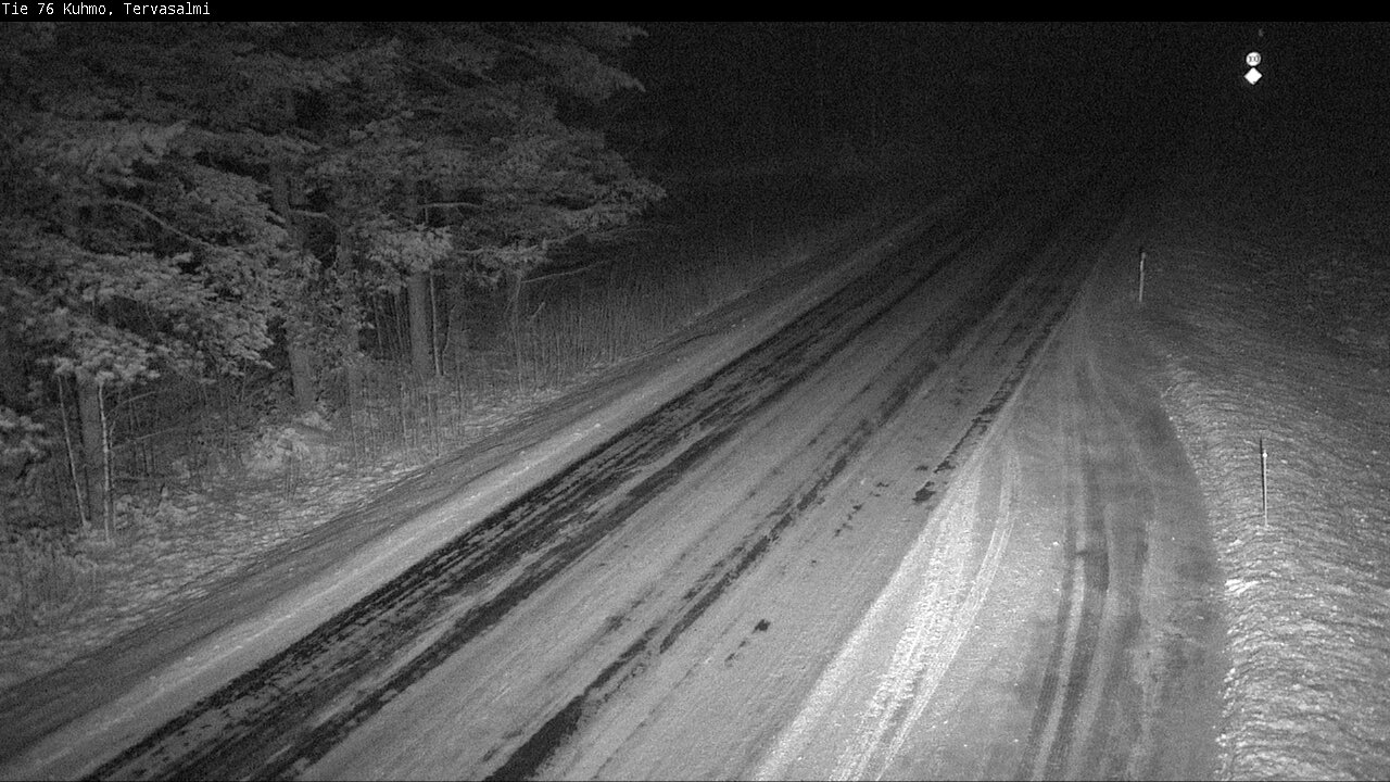 Weather Camera Image Road 76 Kuhmo, Tervasalmi, Kuhmo, Kainuu