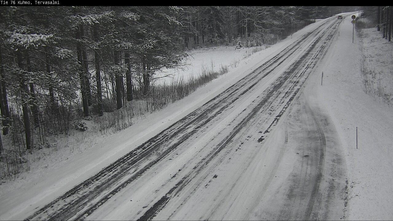 Weather Camera Image Road 76 Kuhmo, Tervasalmi, Kuhmo, Kainuu