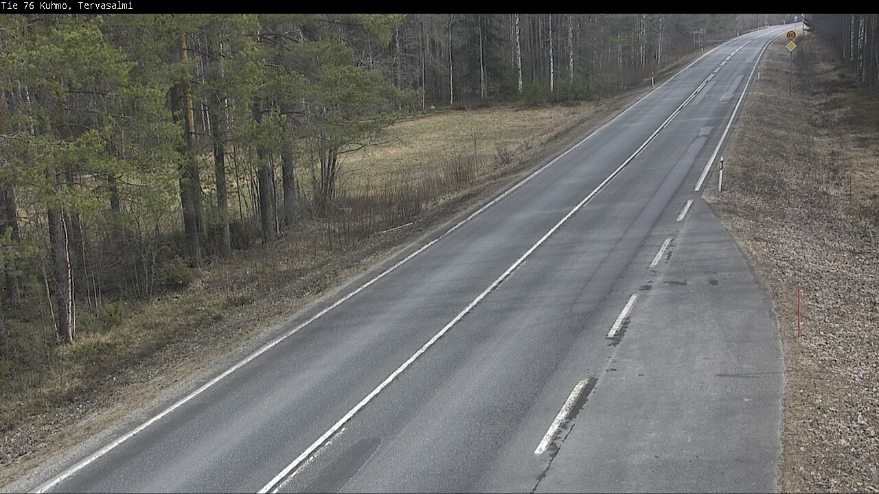 Kelikamerat Kuva Tie 76 Kuhmo, Tervasalmi, Kuhmo, Kainuu