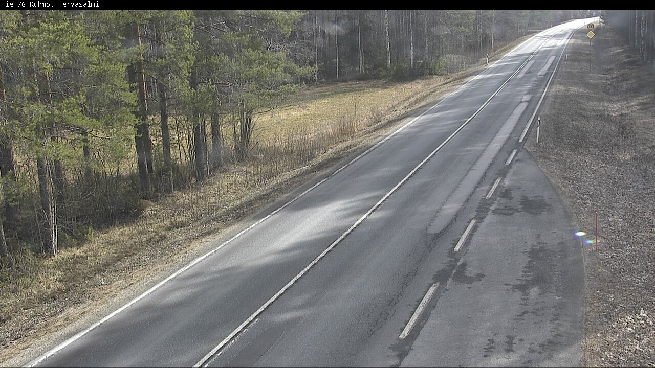 Kelikamerat Kuva Tie 76 Kuhmo, Tervasalmi, Kuhmo, Kainuu