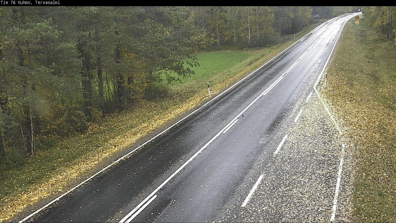 Weather Camera Image Road 76 Kuhmo, Tervasalmi, Kuhmo, Kainuu