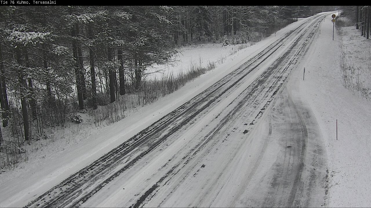 Weather Camera Image Road 76 Kuhmo, Tervasalmi, Kuhmo, Kainuu