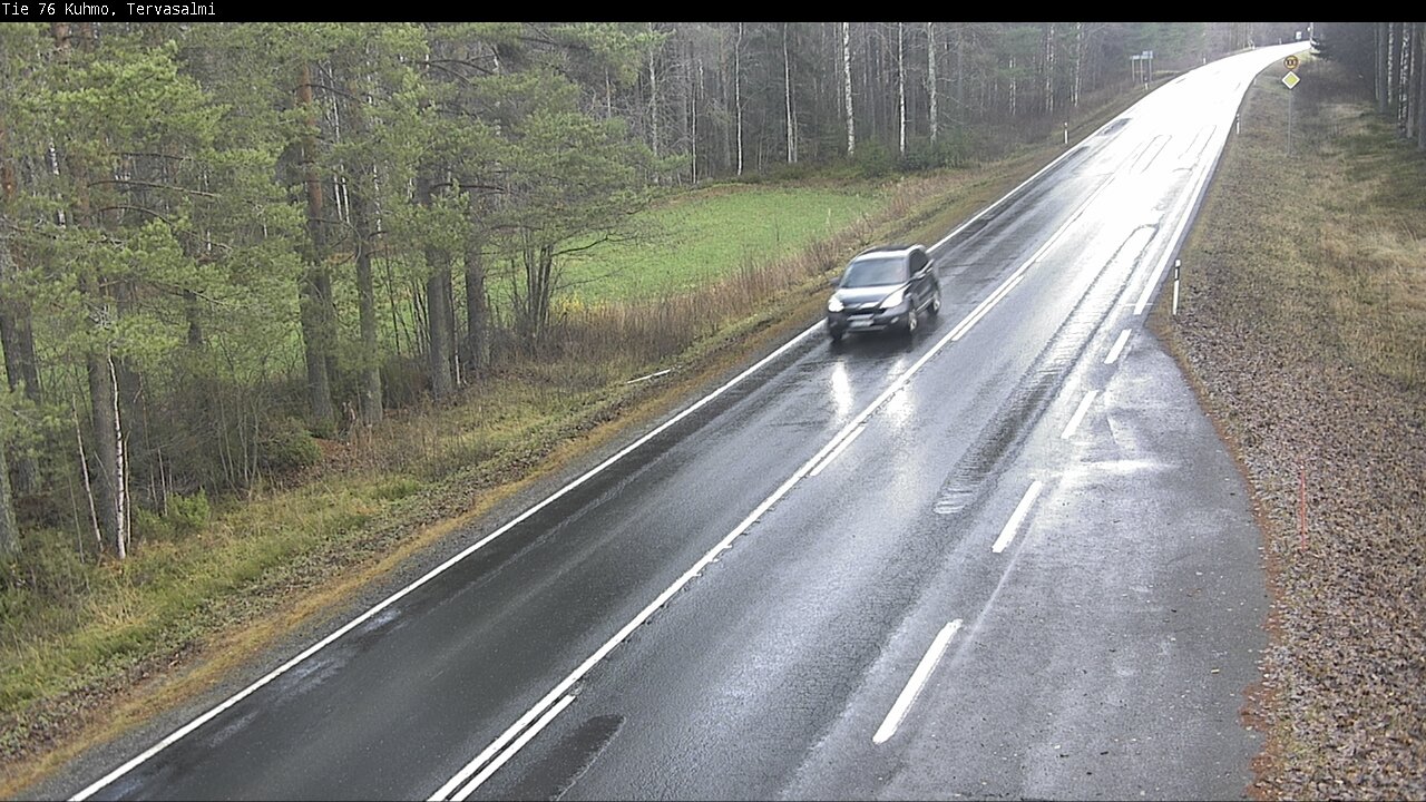 Kelikamerat Kuva Tie 76 Kuhmo, Tervasalmi, Kuhmo, Kainuu