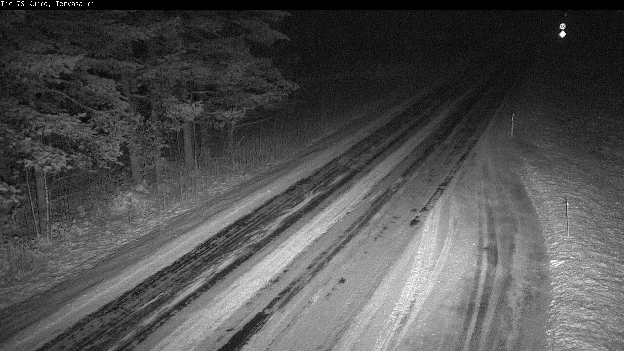 Weather Camera Image Road 76 Kuhmo, Tervasalmi, Kuhmo, Kainuu