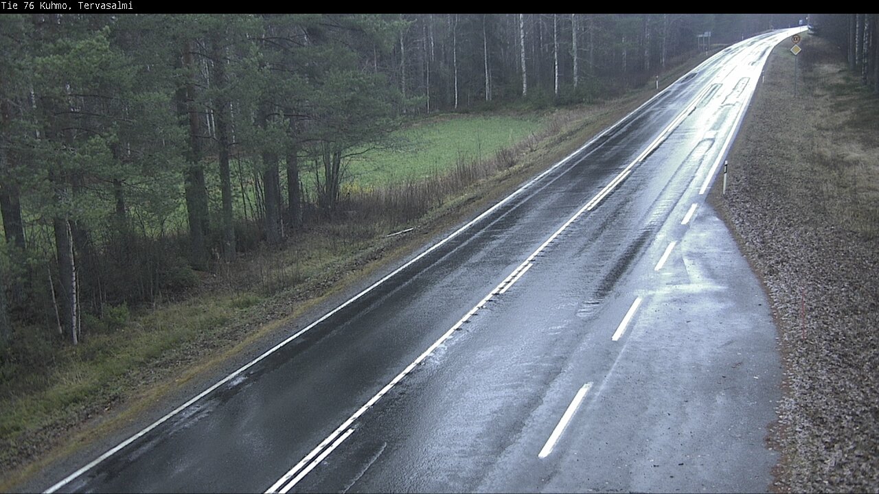 Kelikamerat Kuva Tie 76 Kuhmo, Tervasalmi, Kuhmo, Kainuu