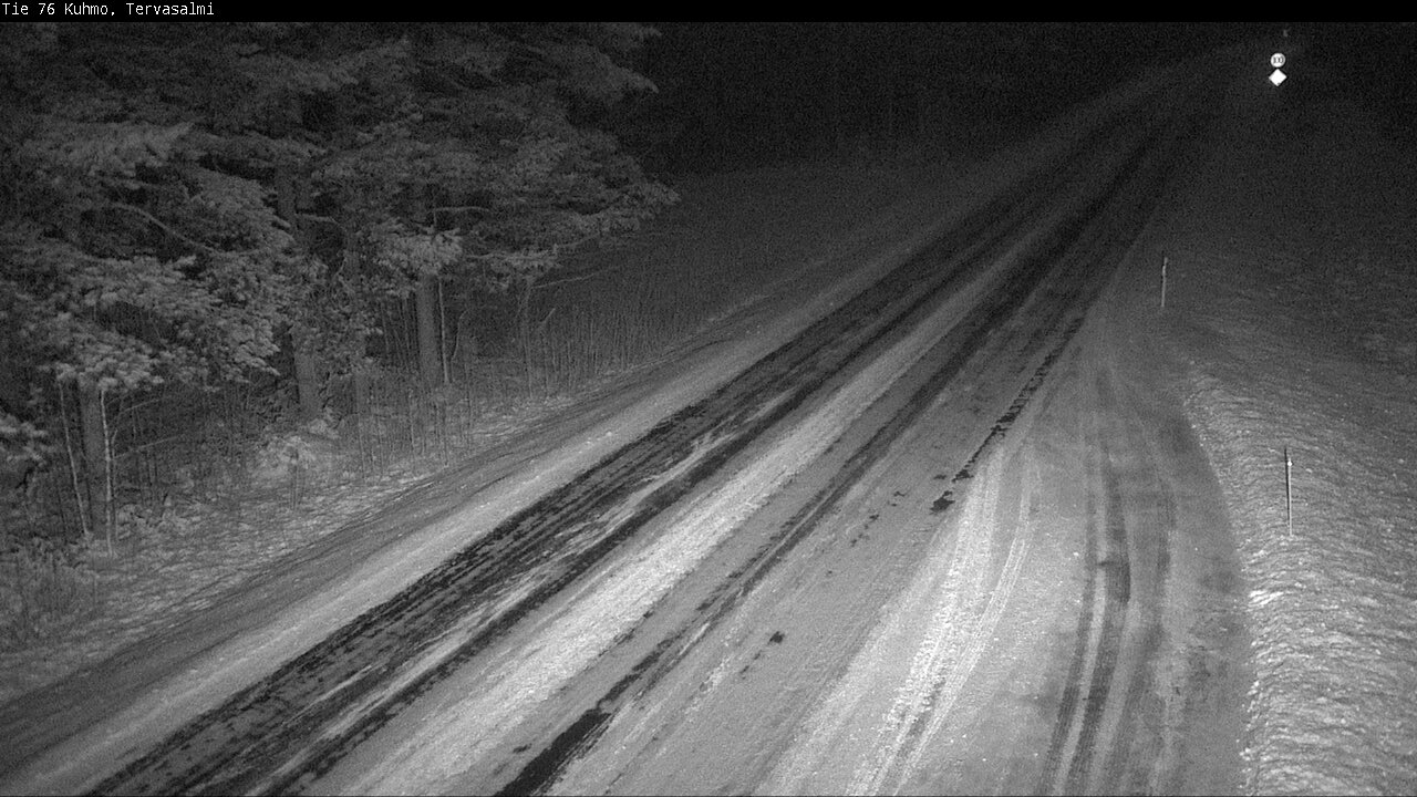 Weather Camera Image Road 76 Kuhmo, Tervasalmi, Kuhmo, Kainuu