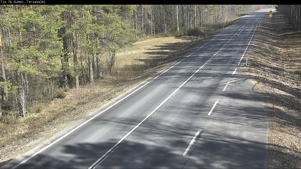 Kelikamerat Kuva Tie 76 Kuhmo, Tervasalmi, Kuhmo, Kainuu
