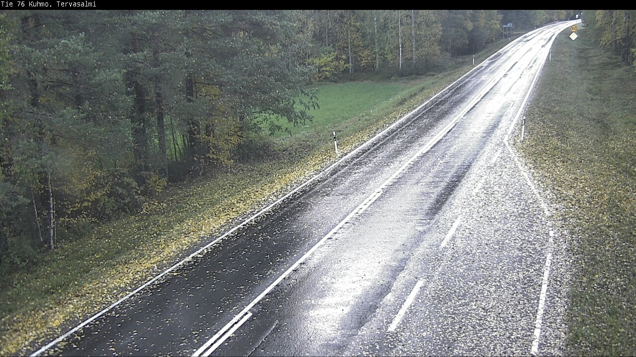 Weather Camera Image Road 76 Kuhmo, Tervasalmi, Kuhmo, Kainuu