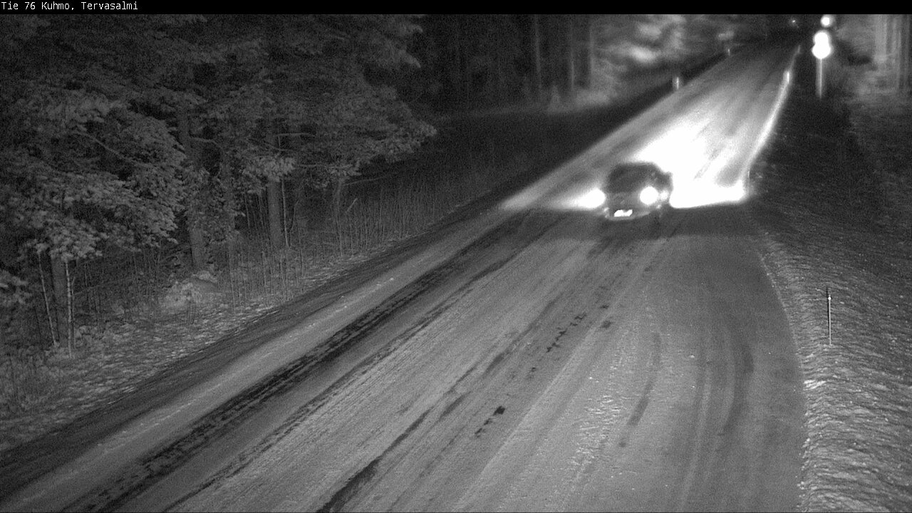Weather Camera Image Road 76 Kuhmo, Tervasalmi, Kuhmo, Kainuu