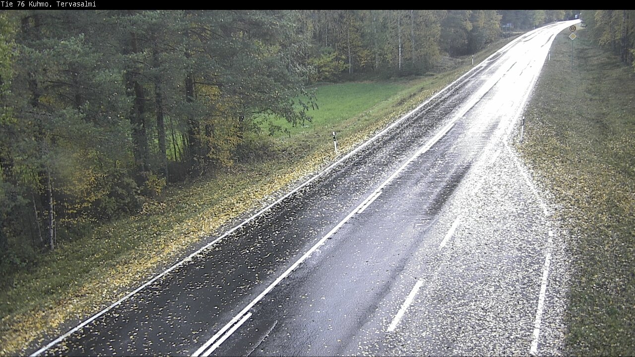 Weather Camera Image Road 76 Kuhmo, Tervasalmi, Kuhmo, Kainuu