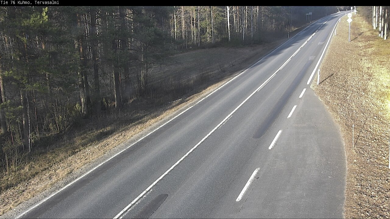 Kelikamerat Kuva Tie 76 Kuhmo, Tervasalmi, Kuhmo, Kainuu