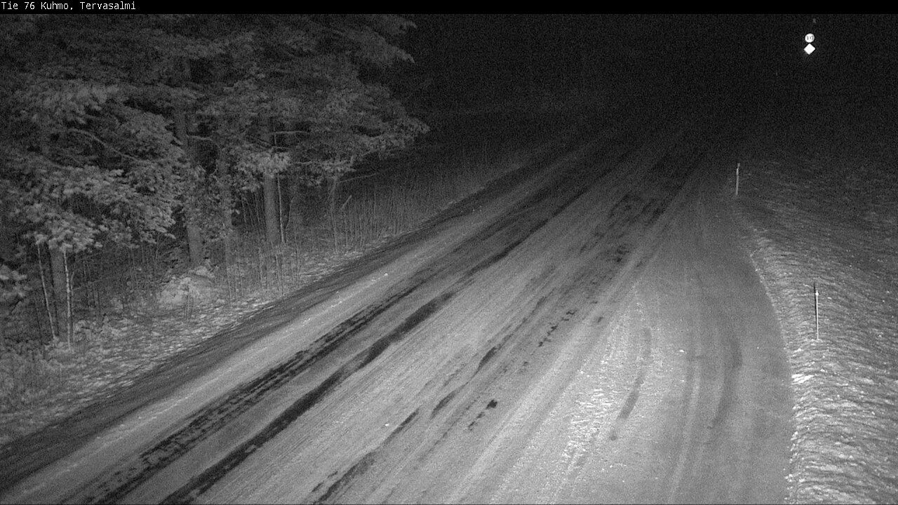 Weather Camera Image Road 76 Kuhmo, Tervasalmi, Kuhmo, Kainuu