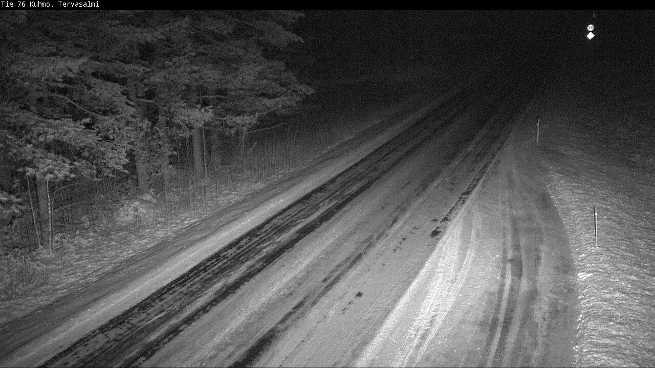 Weather Camera Image Road 76 Kuhmo, Tervasalmi, Kuhmo, Kainuu