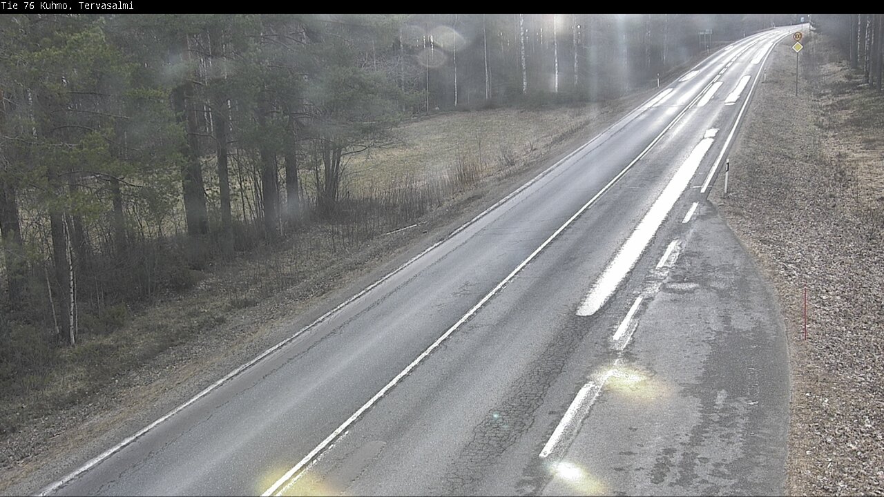 Kelikamerat Kuva Tie 76 Kuhmo, Tervasalmi, Kuhmo, Kainuu