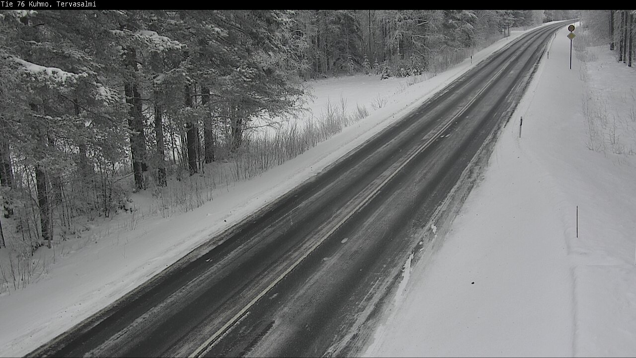 Weather Camera Image Road 76 Kuhmo, Tervasalmi, Kuhmo, Kainuu