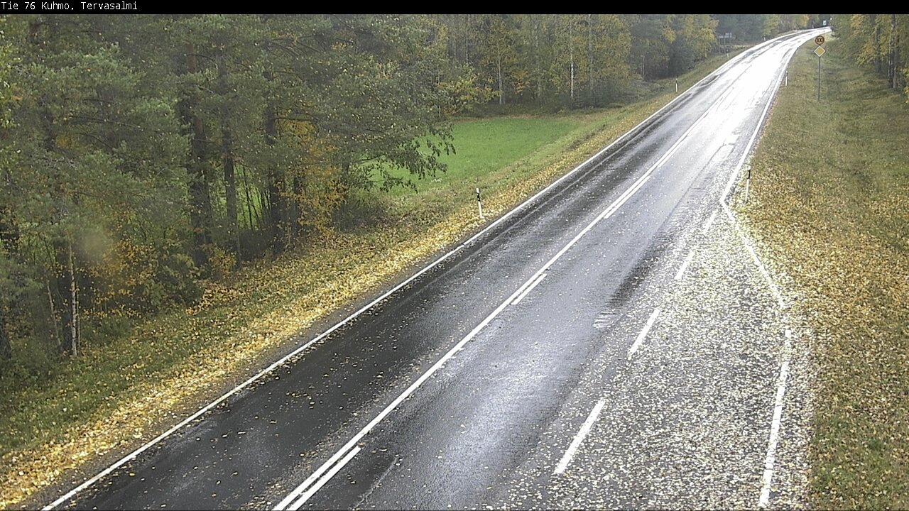 Weather Camera Image Road 76 Kuhmo, Tervasalmi, Kuhmo, Kainuu